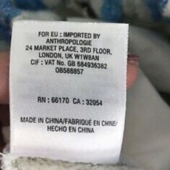 Anthropologie Lilka Blue & White Palestripe Shorts - Picture 5 of 7